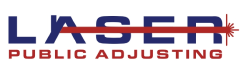 Laser public adjusting logo